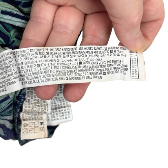 Forever 21 strapless sundress Size Medium summer beach vacation resortwear sun - Picture 13 of 15